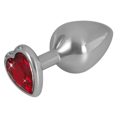 plug anale metallo cuore brillante you2toys