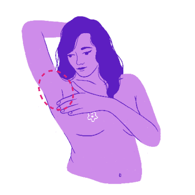 2- autopalpazione seno: palpare il seno