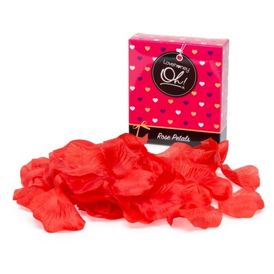 Petali di rose rosse romantiche oh! di lovehoney