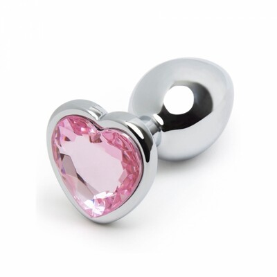 idee regali san valentino butt plug con gioiello cuore S di lovehoney