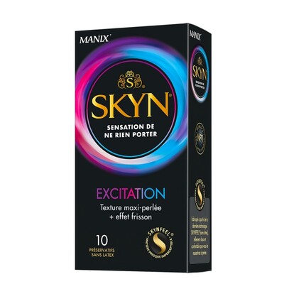 10 preservativi stimolanti SKYN excitation