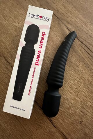 packaging vibratore dream wand nero