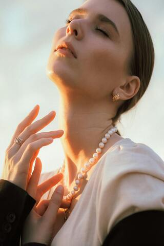 collana di perle per stimolare il clitoride