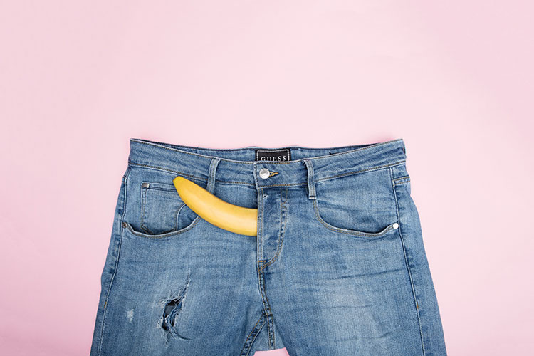 Banane dans un pantalon
