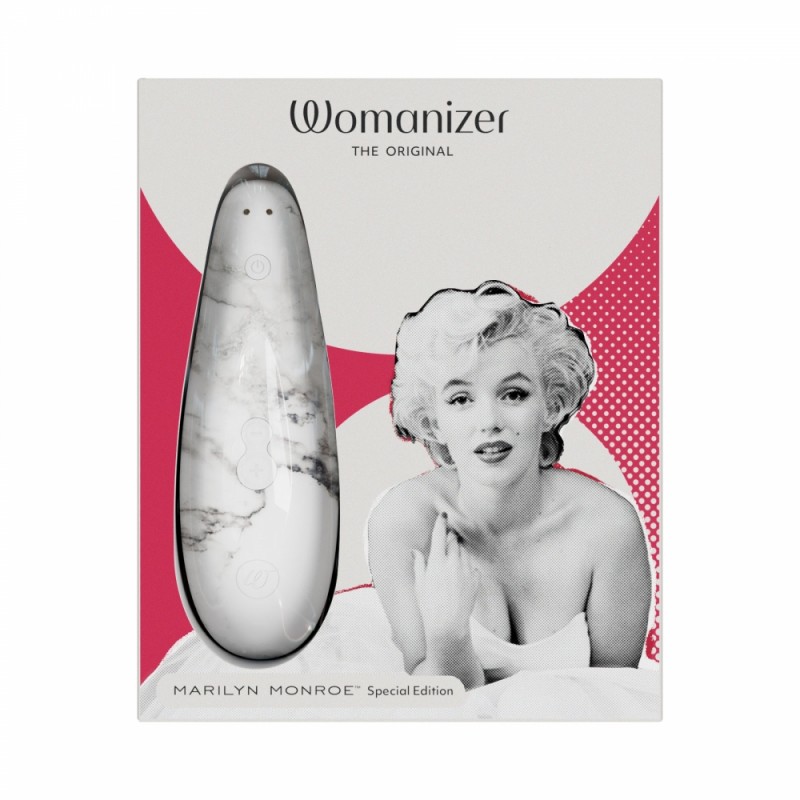 Packaging du Womanizer Edition Spéciale Marilyn Monroe